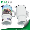 Wholesale ceramic sublimation travel mugs printing